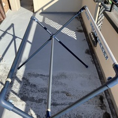 布団干しの画像