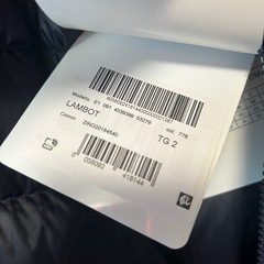 新品タグ付き　モンクレールライトダウンサイズ2の画像