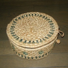 カレー皿セット　スプーン付　篭入りの画像