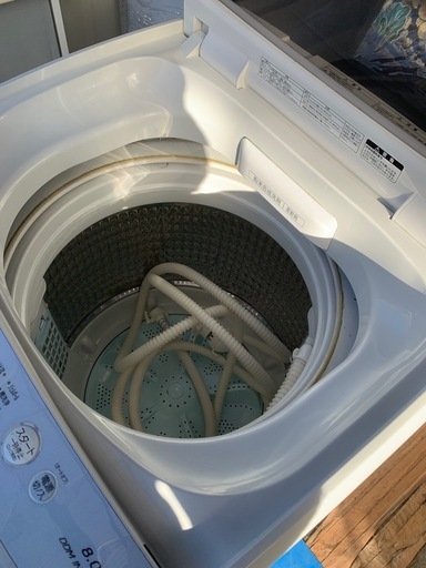 アクア　2019年製　8kg 洗濯機　大容量