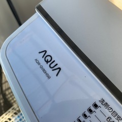 アクア　2019年製　8kg 洗濯機　大容量の画像