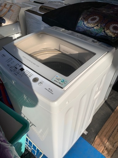 アクア　2019年製　8kg 洗濯機　大容量