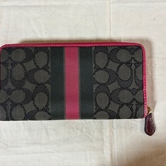ラウンドロゴ　長財布の画像