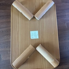 折りたたみローテーブルの画像