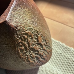 陶吉 備前焼 作家物 高さ18cm 幅24cm 焼き物の画像