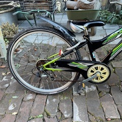 【5767】子供車　パナソニック　26インチ  8,300円（防犯・税込）の画像