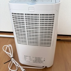 SHARP CV-G71-W 衣類乾燥除湿機 プラズマクラスター搭載の画像