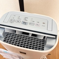 SHARP CV-G71-W 衣類乾燥除湿機 プラズマクラスター搭載の画像