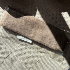 【新品】エコファー マフラー ベージュの画像