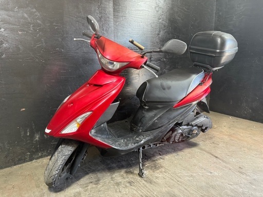★支払総額7.8万円★激安バイク続々入荷中！ なんでも買取ます！ スズキ V125S 赤 CF4MA 人気のV125！ Sタイプ！　４ストインジェクション！ 集中キー！ サイスタ付き！