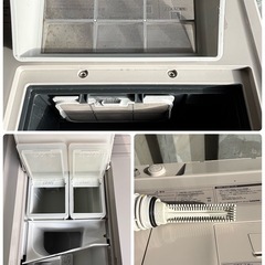 🔥🔥①パナソニック　Panasonic NA-VX9900L 左開き 🔥🔥ドラム式洗濯機　ヒートポンプユニット　乾燥　11/6kg    安心　分解　洗浄　済み　設置まで対応　配達無料🚚💦 の画像