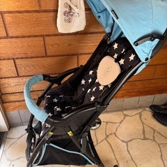 ベビーカー　ピジョン　ビングル　Bingle　雨カバー付きの画像