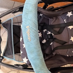 ベビーカー　ピジョン　ビングル　Bingle　雨カバー付きの画像