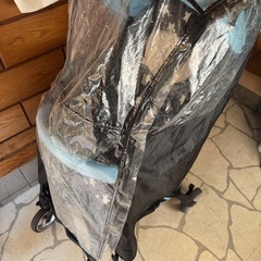 ベビーカー　ピジョン　ビングル　Bingle　雨カバー付きの画像