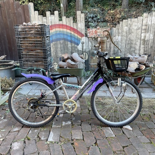 【5766】子供車　ブリヂストン　24インチ　7,200円（防犯・税込）