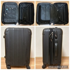 スーツケース(キャリーケース)キャスターカバー破損ありの画像