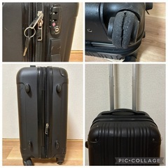 スーツケース(キャリーケース)キャスターカバー破損ありの画像