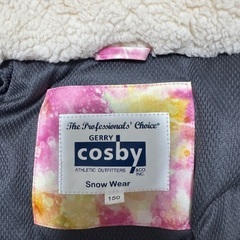 【美品】レディーススノーウェア スノーボード サイズ調整機能付き(サイズ150)の画像