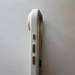 iPhone Air 用 MOFT（モフト）レザーケース ミスティグレー／ほぼ未使用品  の画像