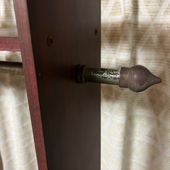 木製ハンガーラックの画像