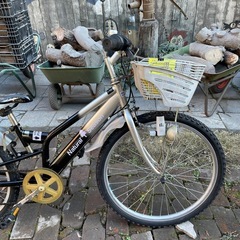 【5768】子供車　24インチ　4,500円（防犯・税込）の画像