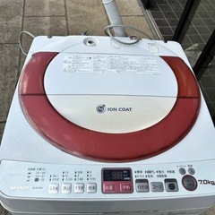 sharp es-ks70N 7.0kg 完動品の画像
