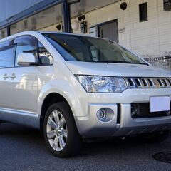 即乗りＯＫ 1オーナー 27年式 デリカD5 クリーンディーゼルターボ ナビ フルセグTV Bluetooth フリップダウンモニター バックモニター 両側パワスラ スマートキー シートヒーター クルコン HID ETCの画像