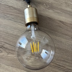 🔌点灯確認済◎ ペンダント用電球＋吊りコードセット／すぐ使えるの画像