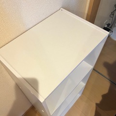 三段ボックス！ホワイト！の画像