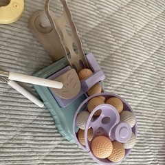 おもちゃ　パターゴルフセットの画像