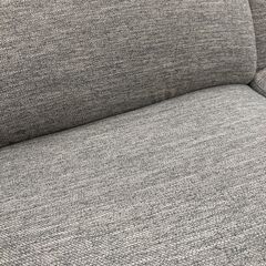 A-749【リユースのサカイ野々市店】ジモティ来店特価‼ ２人用ソファー グレー 布地 クリーニング済みの画像