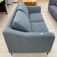 A-749【リユースのサカイ野々市店】ジモティ来店特価‼ ２人用ソファー グレー 布地 クリーニング済みの画像