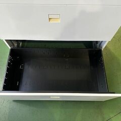 【良品】OKAMURA/オカムラ　3段ラテラルキャビネット　ホワイト　の画像