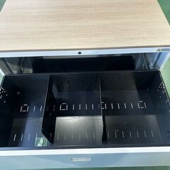 【良品】OKAMURA/オカムラ　3段ラテラルキャビネット　ホワイト　の画像