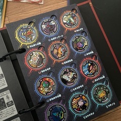 妖怪メダル大量　図鑑の画像