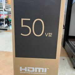 【引取限定】LG ５０型４Kテレビ 未開封、未使用品  ５０UTB801COJB【ハンズクラフト八幡西店】の画像