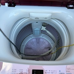 ハイアール　2023年製　5.5キロ　洗濯機　ピンクの画像