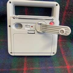 セイコー　電波時計　SQ692W  SEIKO ラジオ　目覚まし時計 FM AM
の画像