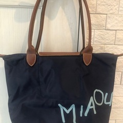 希少ロンシャン　トートバッグ　S 幻のミャーオ　の画像