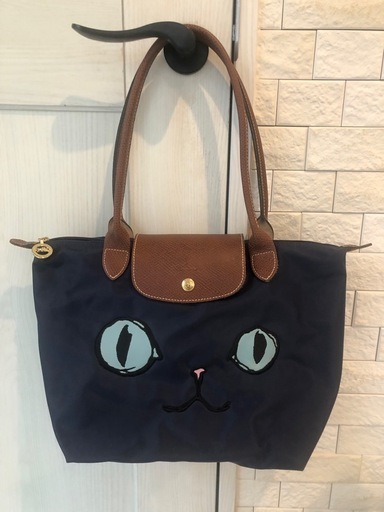 希少ロンシャン　トートバッグ　S 幻のミャーオ　