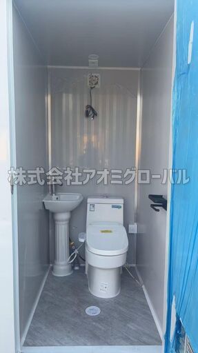 【価格破壊！】ウォシュレット付き 屋外設置OKユニットトイレ?新品✨3サイズ展開・即日設置可能！㉗