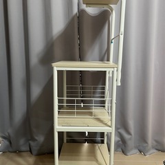 12/7まで レンジラック 白 の画像