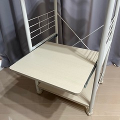 12/7まで レンジラック 白 の画像