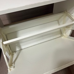 ※無料※白い棚　の画像