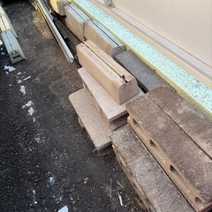 No.116 中古ブロック、レンガ、コンクリートバラバラの画像