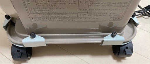 CORONコロナ 石油ファンヒーター キャスター付き