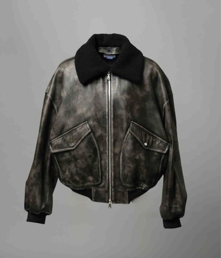 《UNISEX》Sheep Leather Mouton G-1 Flight Jacket/シープレザームートンプライムオーバーG-1フライトジャケット【MAISON SPECIAL/メゾンスペシャル】
