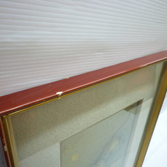 ☆▲額縁　春山　日本伝統工芸　和彫り　アート　壁掛け　壁飾り　額装　iの画像