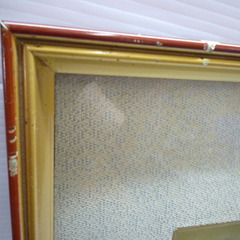 ☆▲額縁　春山　日本伝統工芸　和彫り　アート　壁掛け　壁飾り　額装　iの画像