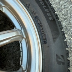 スタッドレスタイヤ　ホイール付き155/65R14 の画像